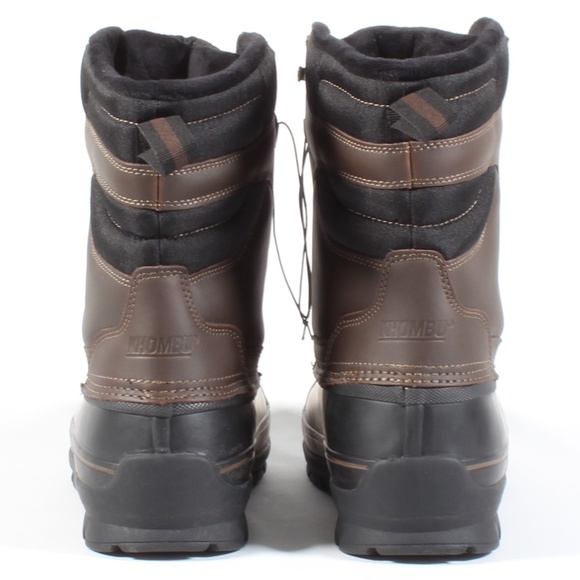Khombu Kenny Men\'s Waterproof Duck Boots Brown New main image 4